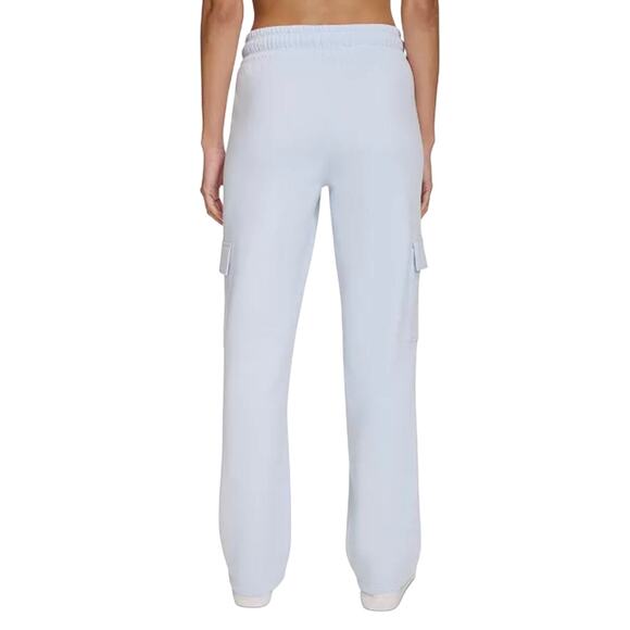 Calvin Klein Women's Active Embroidered-Logo Cargo Pants SPRAY NWT SIZE S - Picture 2 of 7